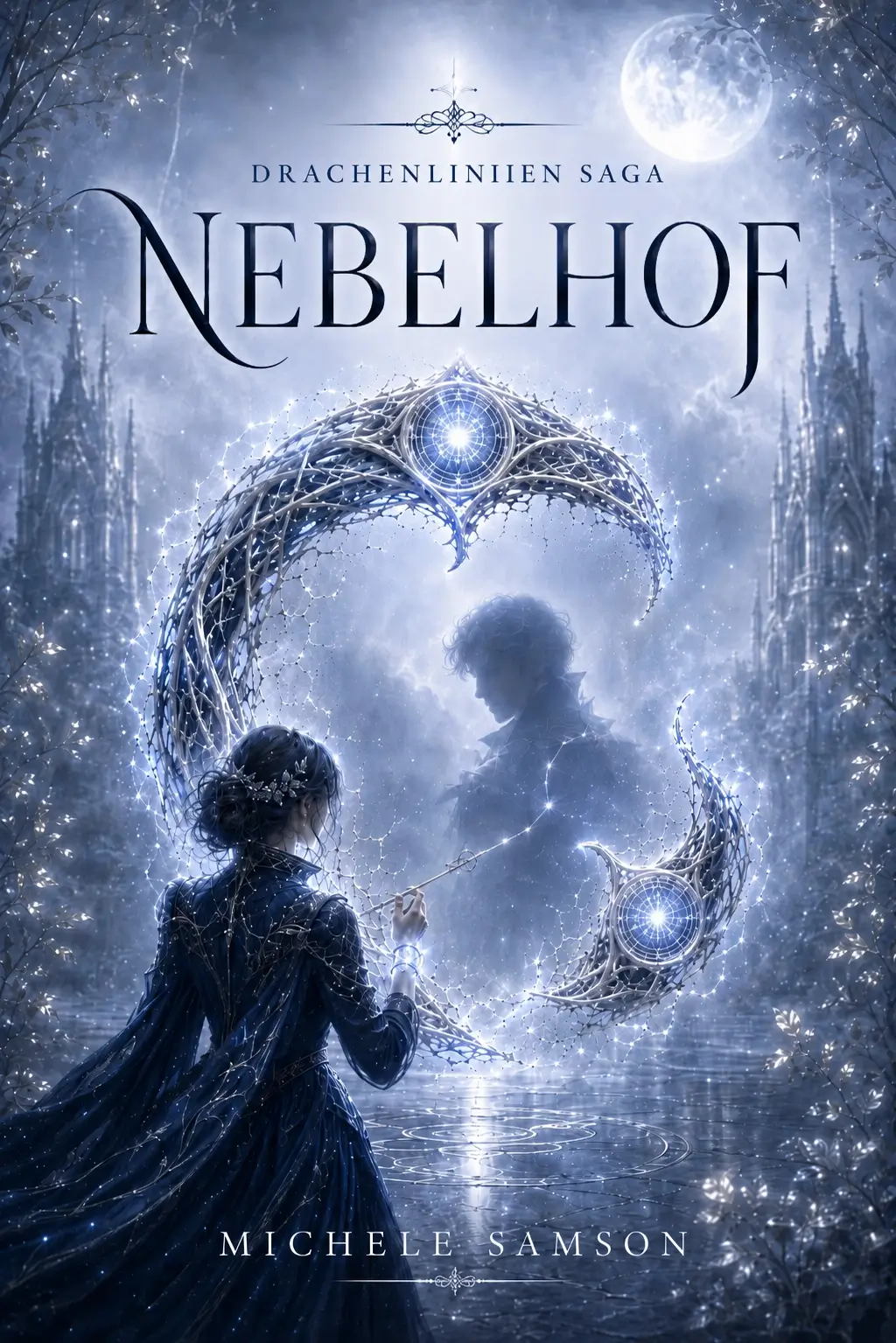 Cover von Nebelhof, Band 1 der Drachenlinien Saga